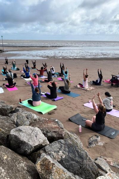 Beach Yoga